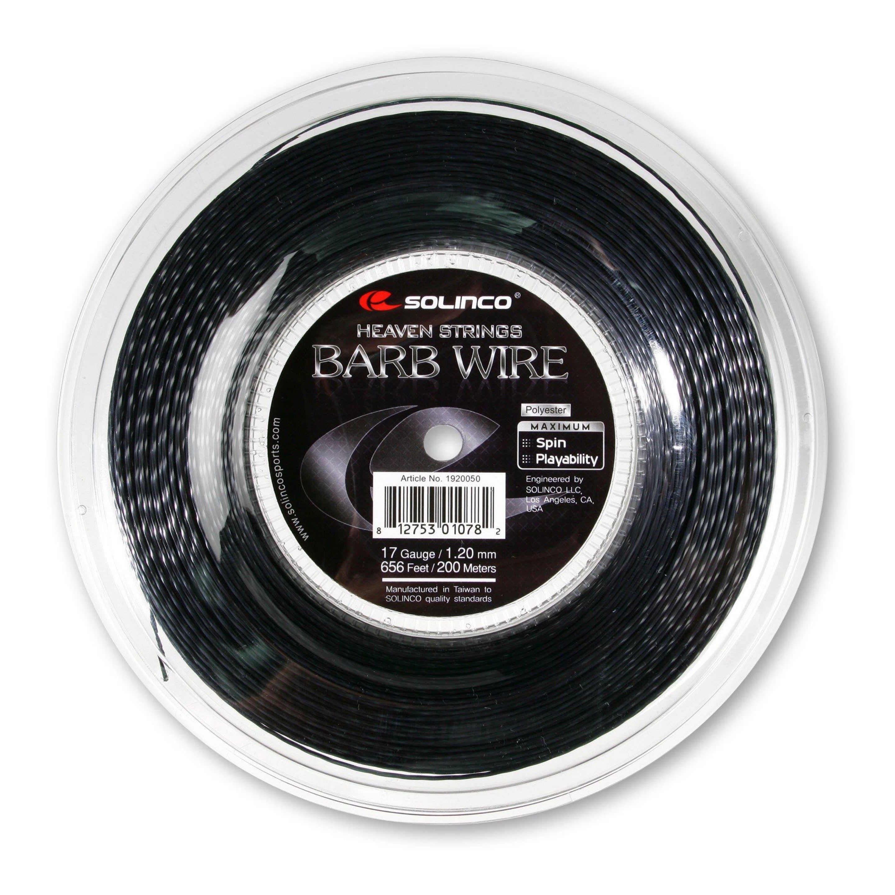 Copper Wire Racket Solinco Barb Wire 17G 1.20mm Reel Tennis String | Racket Sport Services ...